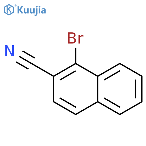 1-bromonaphthalene-2-carbonitrile structure