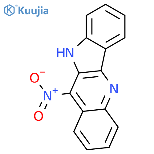 10H-Quindoline, 11-nitro- structure