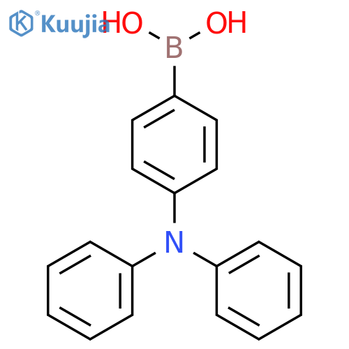 4-(Diphenylamino)benzeneboronic acid structure