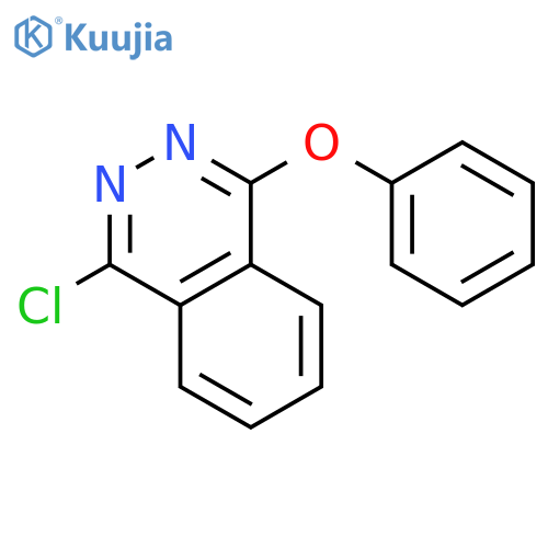Phthalazine, 1-chloro-4-phenoxy- structure