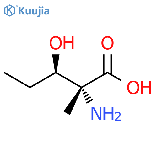 D-Norvaline,3-hydroxy-2-methyl-, (3R)-rel- (9CI) structure