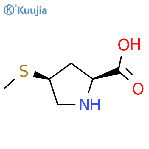L-Proline,4-(methylthio)-, cis- (9CI) structure