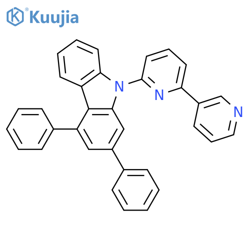 9H-Carbazole, 9-[2,3'-bipyridin]-6-yl-2,4-diphenyl- structure