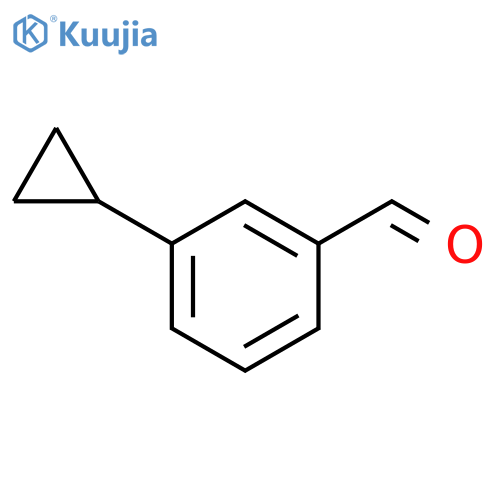 3-cyclopropylbenzaldehyde structure