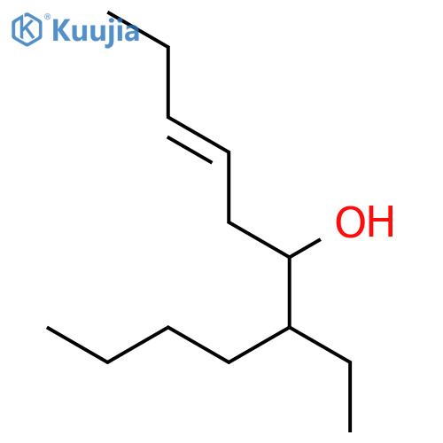 3-UNDECEN-6-OL, 7-ETHYL- structure