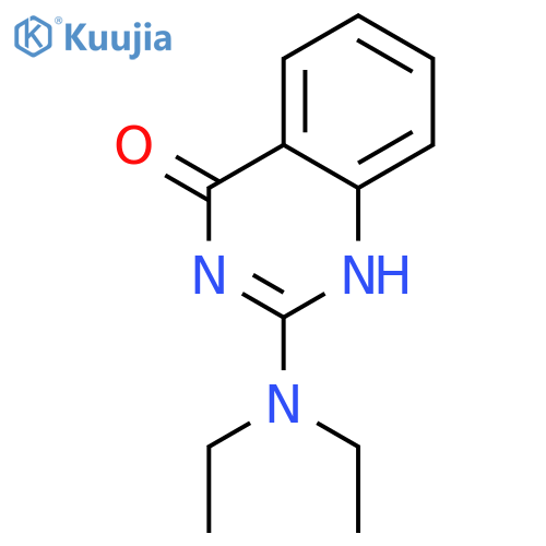 2-(diethylamino)quinazolin-4(1H)-one structure