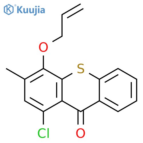 9H-Thioxanthen-9-one, 1-chloro-3-methyl-4-(2-propenyloxy)- structure