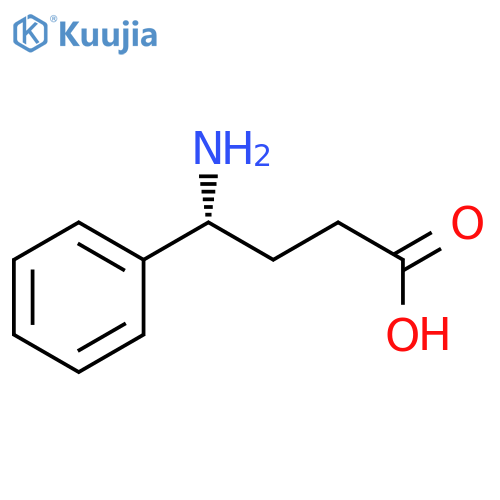 (R)-4-Amino-4-phenylbutanoic acid structure