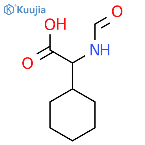 2-cyclohexyl-2-formamidoacetic acid structure