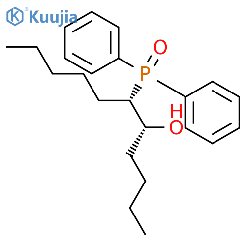 5-Undecanol, 6-(diphenylphosphinyl)-, (R*,S*)- structure