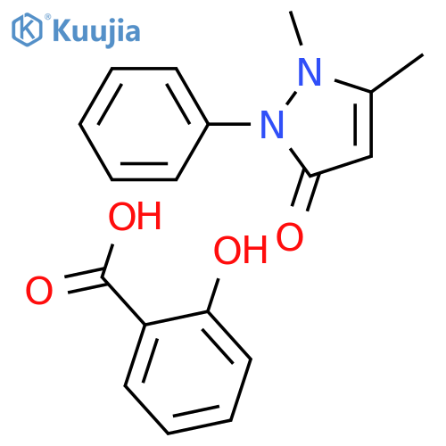 Antipyrine salicylate structure