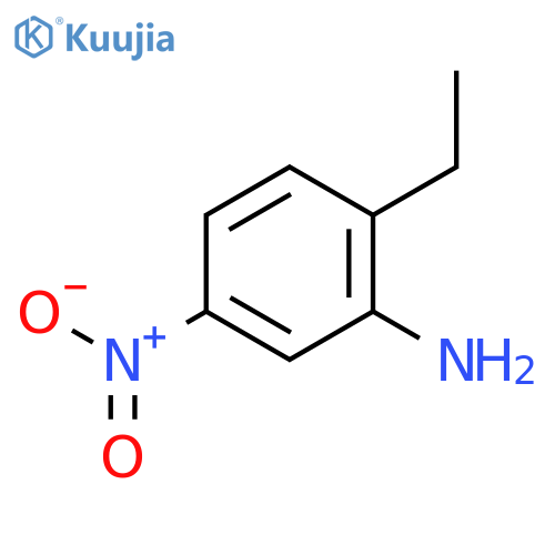 2-Ethyl-5-nitrobenzenamine structure