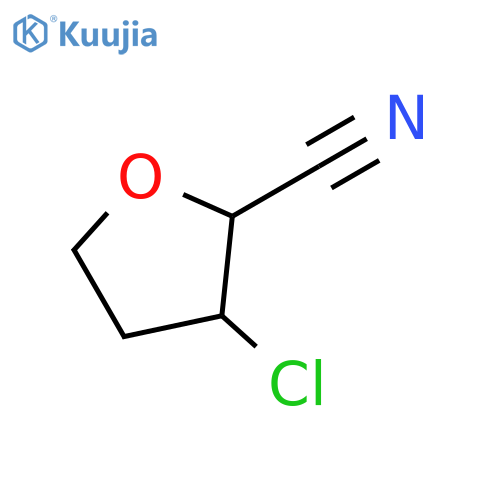 2-Furonitrile, 3-chlorotetrahydro- (8CI) structure
