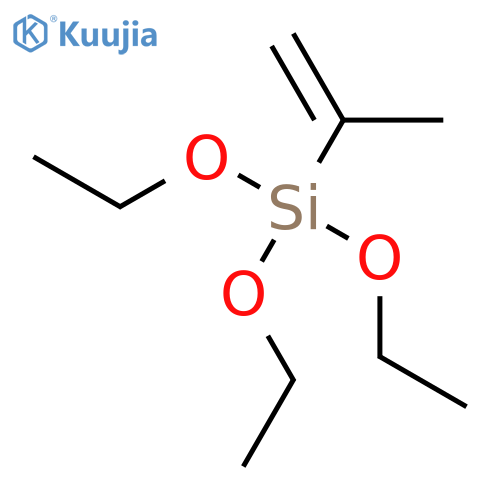 Silane, triethoxy(1-methylethenyl)- structure