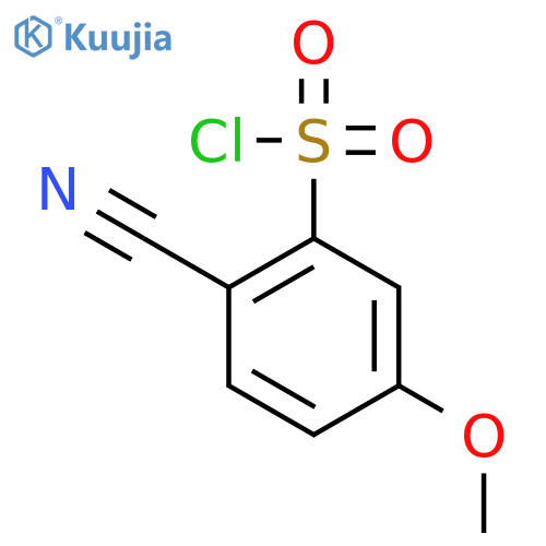 2-chloro-5-methoxybenzene-1-sulfonyl chloride structure