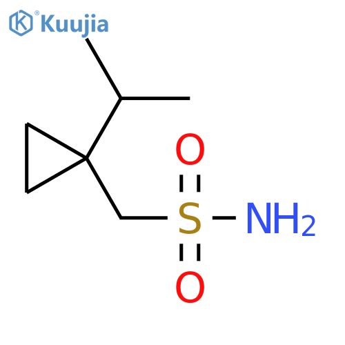 [1-(Propan-2-yl)cyclopropyl]methanesulfonamide structure