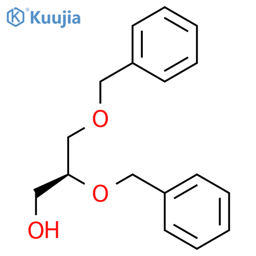 1-Propanol,2,3-bis(phenylmethoxy)-, (2S)- structure