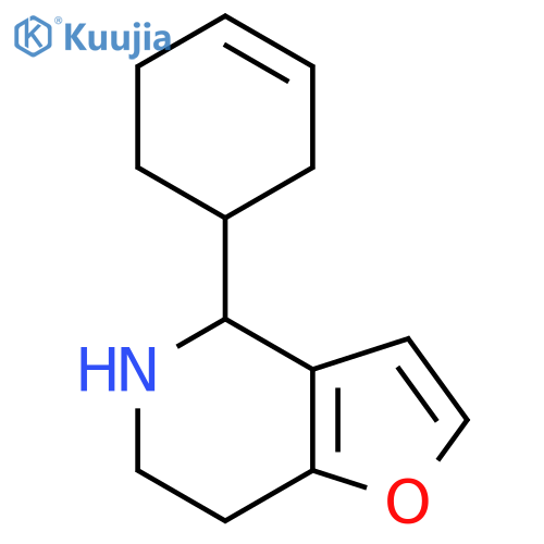 4-(cyclohex-3-en-1-yl)-4H,5H,6H,7H-furo3,2-cpyridine structure