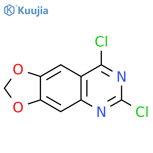 6,8-dichloro-[1,3]dioxolo[4,5-g]quinazoline structure
