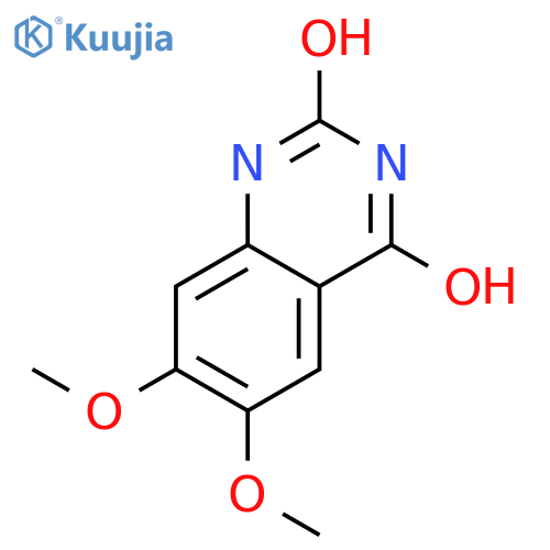 2,4-Dihydroxy-6,7-diMethoxyquinazoline structure