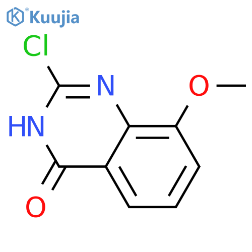 2-chloro-8-methoxy-3,4-dihydroquinazolin-4-one structure