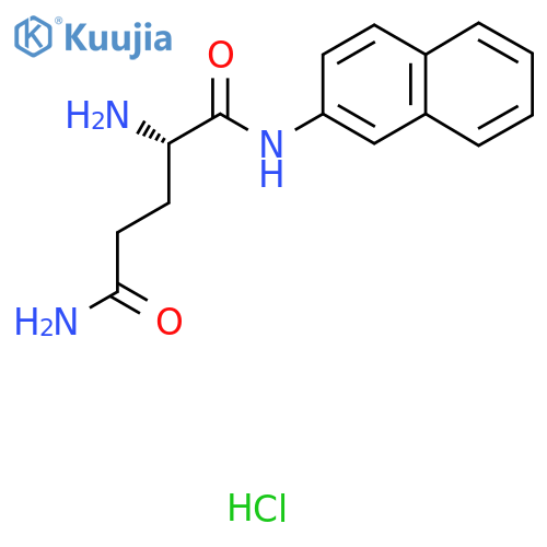 H-Gln-Betana Hydrochloride Salt structure