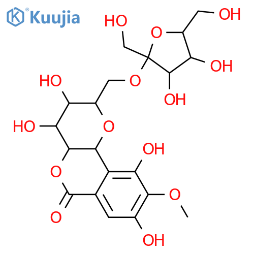 Bergenin; 11-O-β-D-Fructofuranoside structure