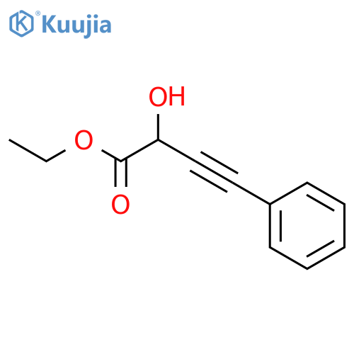 3-Butynoic acid, 2-hydroxy-4-phenyl-, ethyl ester structure