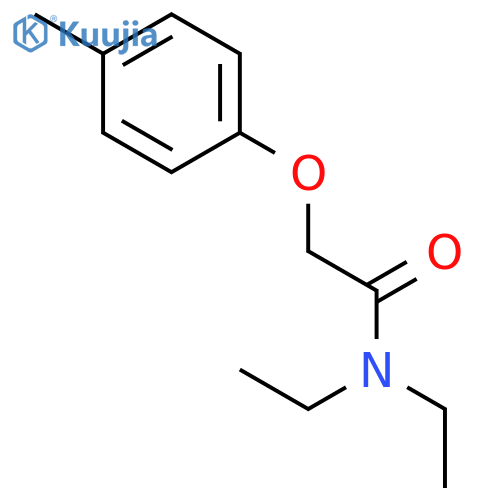 ACETAMIDE, N,N-DIETHYL-2-(4-METHYLPHENOXY)- structure