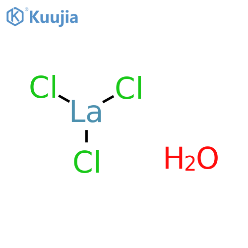 Lanthanum(III) chloride, hydrated structure