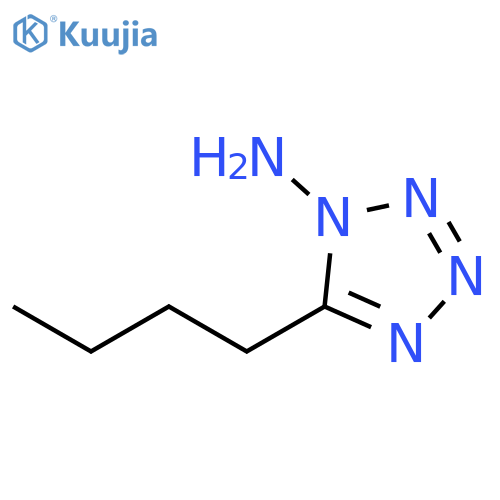 1H-Tetrazol-1-amine,5-butyl- structure