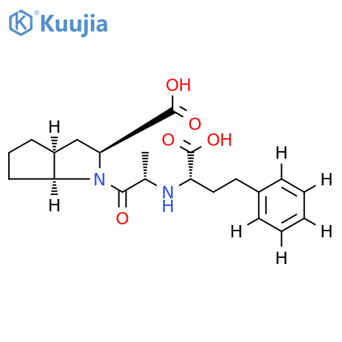 Ramiprilat-d5 structure