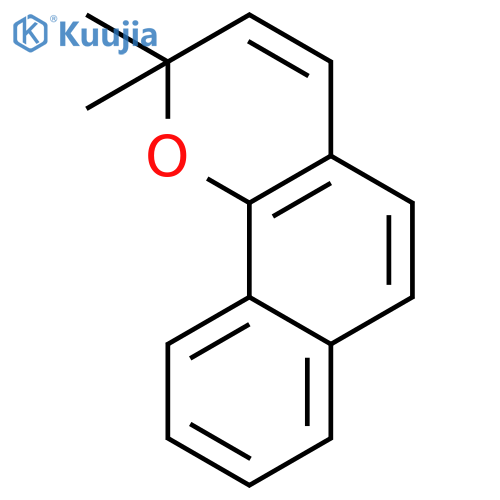 2H-Naphtho[1,2-b]pyran, 2,2-dimethyl- structure