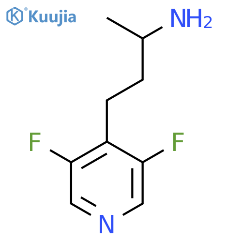 4-(3,5-difluoropyridin-4-yl)butan-2-amine structure