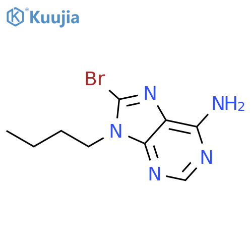 9H-Purin-6-amine,8-bromo-9-butyl- structure