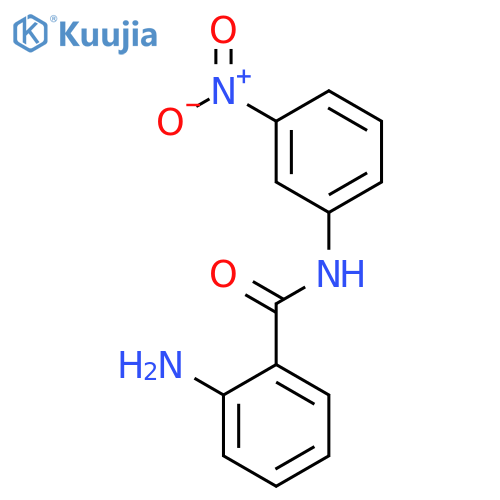 Benzamide, 2-amino-N-(3-nitrophenyl)- structure