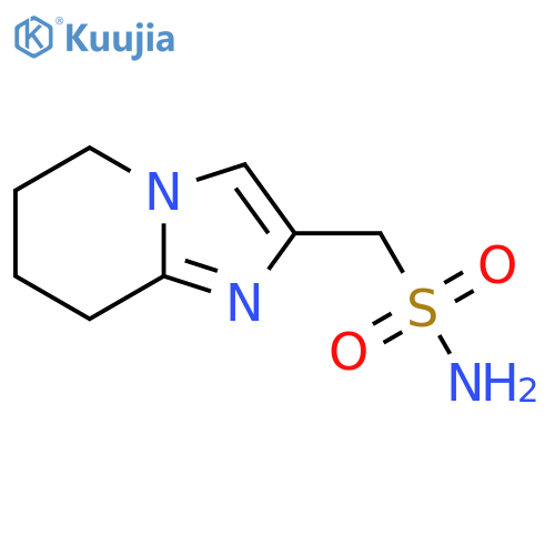 {5h,6h,7h,8h-Imidazo[1,2-a]pyridin-2-yl}methanesulfonamide structure