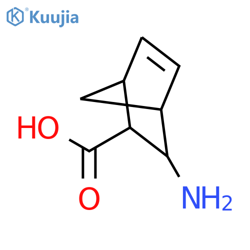 Bicyclo[2.2.1]hept-5-ene-2-carboxylicacid, 3-amino-, (1S,2S,3R,4R)- structure