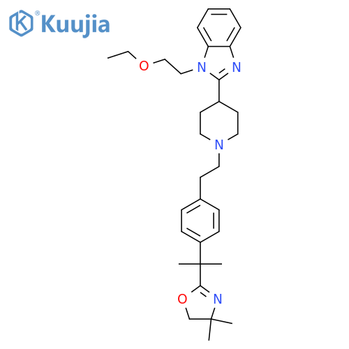 4,5-Dihydrooxazole Bilastine structure