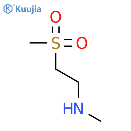 2-(Methylamino)-1-(methylsulfonyl)ethane structure