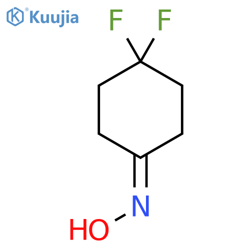 4,4-Difluoro-cyclohexanone oxime structure