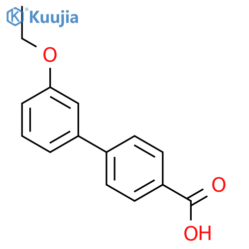 4-BIPHENYL-(3'-ETHOXY)CARBOXYLIC ACID structure