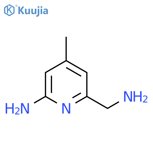 6-(Aminomethyl)-4-methylpyridin-2-amine structure