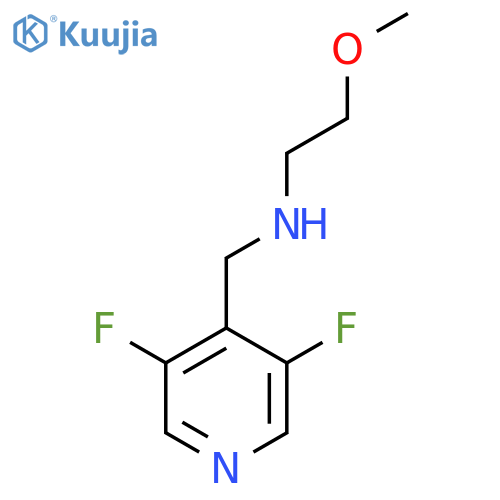 [(3,5-Difluoropyridin-4-yl)methyl](2-methoxyethyl)amine structure