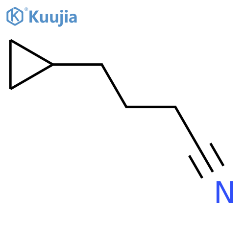 4-cyclopropylbutanenitrile structure