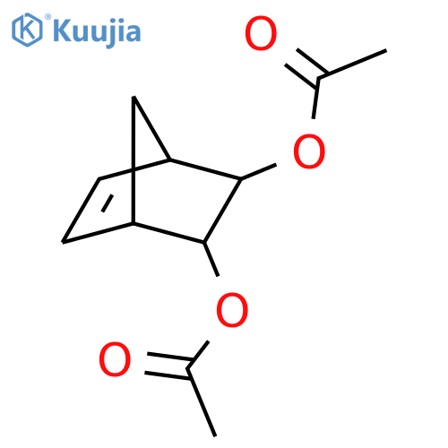 Bicyclo[2.2.1]hept-5-ene-2,3-diol,diacetate, (1R,2R,3S,4S)-rel- (9CI) structure