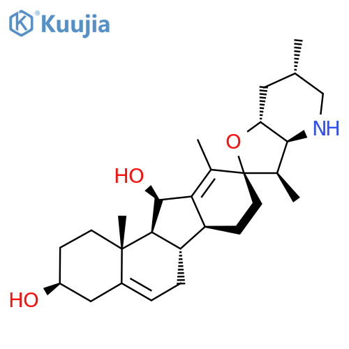 17β,23β-Epoxyveratraman-3β,11β-diol structure