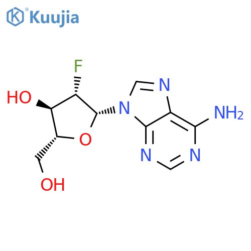 9-(2'-Deoxy-2'-fluoro-b-D-arabinofuranosyl)adenine structure