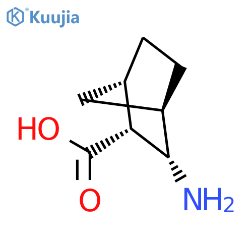 (1S,2R,3S,4R)-3-aminobicyclo2.2.1heptane-2-carboxylic acid structure