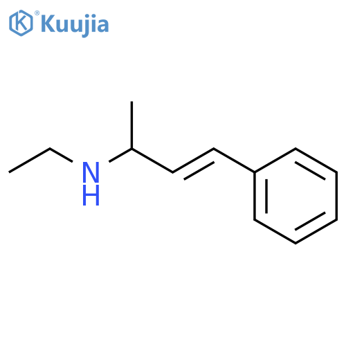 3-Buten-2-amine, N-ethyl-4-phenyl-, (E)- structure